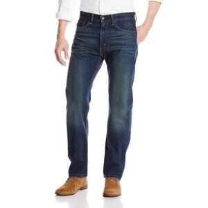 Levi’s 505 Straight Regular Fit Jeans Men’s Size 31x32 Dark Blue Denim